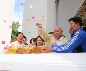 泰国统促会顾问沙塔蓬上将举行出家皈依仪式