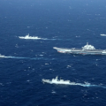 台媒：辽宁舰航母编队接近美国关岛海域 现已进入南海