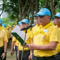 泰国总理巴育带领政府成员及社会团体于植树庆祝崇圣泰王十世王生辰