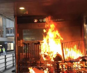 港铁回应员工被纵火暴徒击伤：强烈愤慨、绝不容忍！