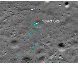 NASA发现印度月球着陆器坠毁地点 碎片清晰可见
