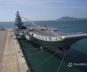 国防部刚刚回应山东舰训练计划 台军就发现其编队穿过台湾海峡