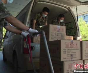 新疆兵团防疫物资保障有力 配足1个月用量