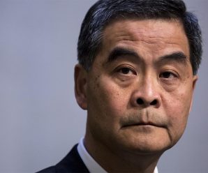 梁振英痛斥：香港就是有这样的美国奴才