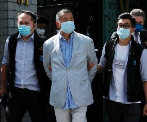 黎智英涉煽惑非法集结案今日提讯 已抵达法院受审