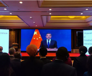 王毅在中非合作论坛成立20周年纪念招待会上发表讲话