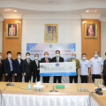 亚洲和平发展青年商会向阿努廷副总理捐赠抗疫物资