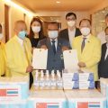 泰国中国和平统一促进总会向泰国国家上议院捐赠抗疫物资