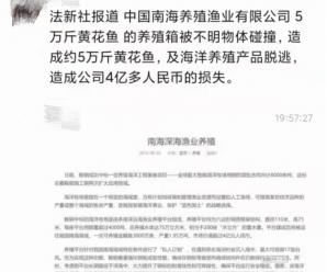 美国核潜艇撞了中国黄花鱼养殖箱？专家：可能性不大