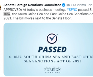 蠢蠢欲动！美国会又有人想制裁中国实体和个人