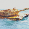 在南海最南端漂浮的神秘“坦克”被拖走了，原来是模型