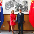 两年多来最高级别官方会见，中国驻澳大利亚大使会见澳外长