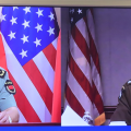 李作成与美军参联会主席米莱视频通话