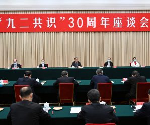 “九二共识”30周年座谈会在京举行