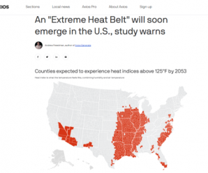 美媒披露最新研究：美国30年后将出现“极端高温带”，波及1.07亿人！