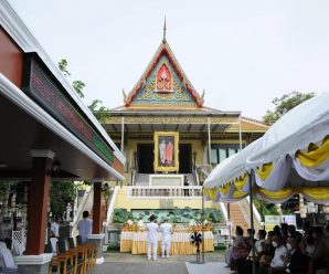 Wat Pradoo Chim Plee举行阁楼竣工典礼