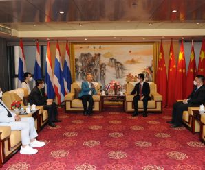 中国驻泰王国大使馆警务参赞温勇刚莅临泰国统促会